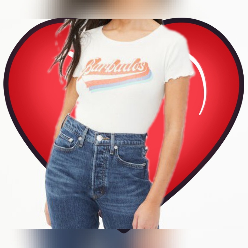 Aeropostale-Barbados Shrunken Tee